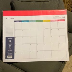 Desk Calendar-Monthly Desk Pad